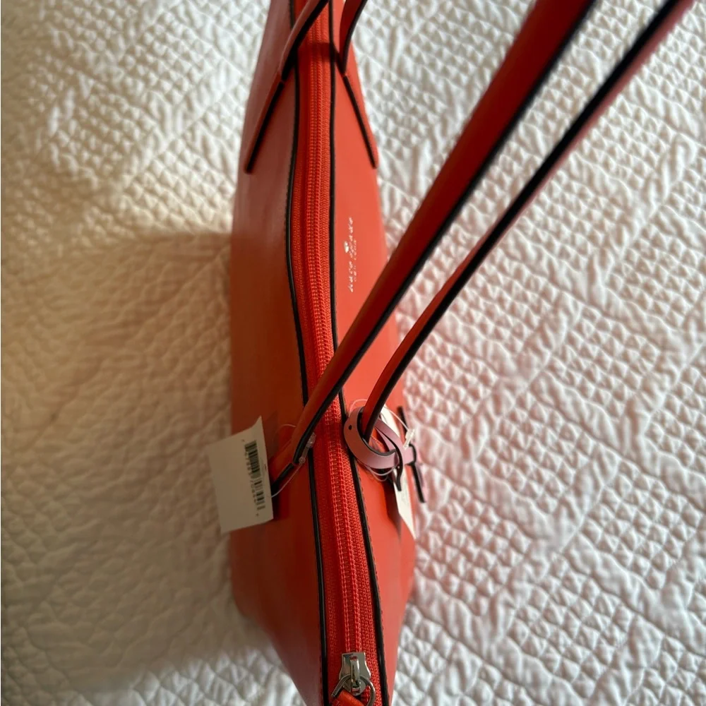 NWT Kate Spade Zina Tamarillo Large Leather Tote